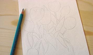 Рисунок цветок для детей – поэтапно карандашом и красками для начинающих – Как нарисовать цветок колокольчик в вазе, пошаговые мастер-класс с фото, видео